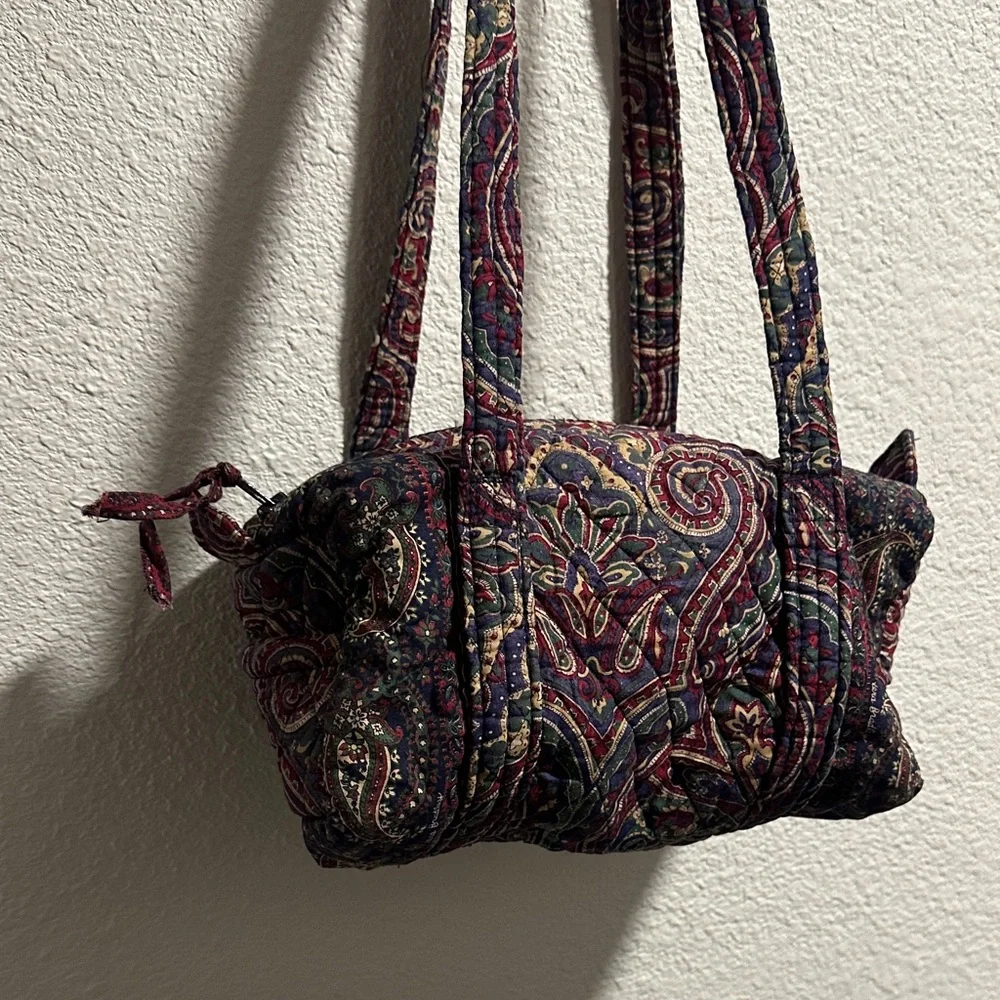 Vera Bradley Multicolor Paisley Shoulder Bag - Picture 6 of 7